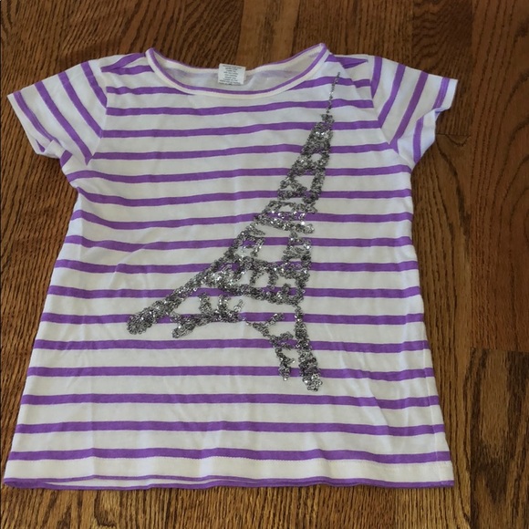 JCrew kids girl Sequin T-shirt Size 4-5